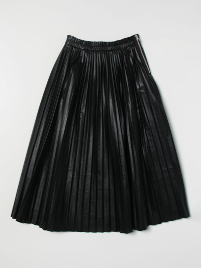 Shop Mm6 Maison Margiela Skirt  Kids In Black