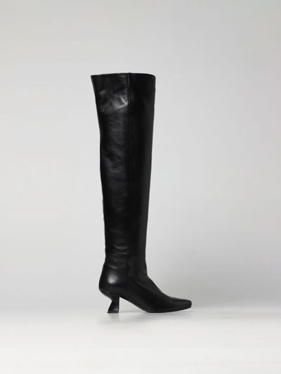 Shop Aldo Castagna Boots  Woman Color Black