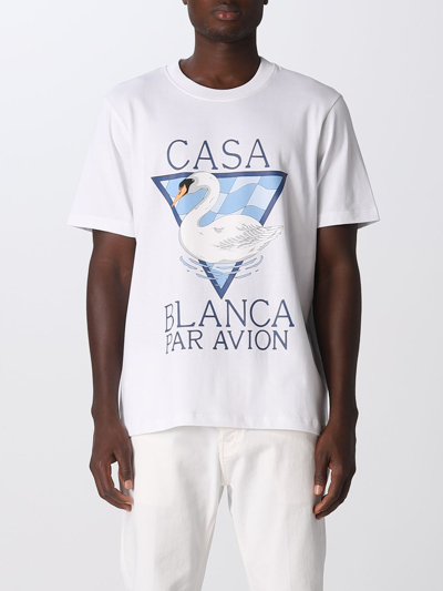 Shop Casablanca T-shirt  Men In White