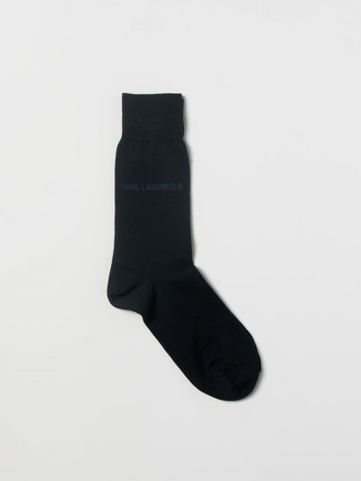 Shop Karl Lagerfeld Socks  Men Color Blue