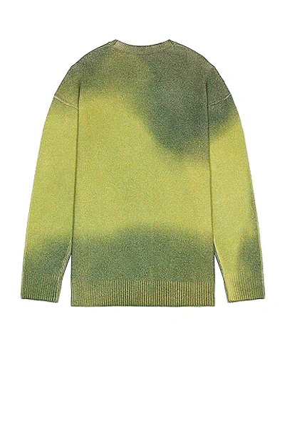 Shop A-cold-wall* Gradient Cardigan In Olive