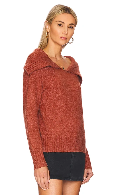 Shop Heartloom Kimes Sweater In Rust