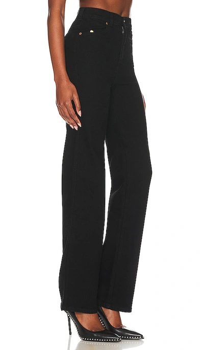 Dr Denim Moxy Straight In Black