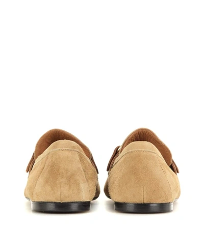 Shop Isabel Marant Farlow Suede Slippers