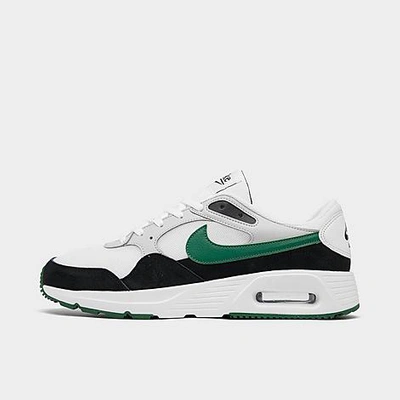 Shop Nike Men's Air Max Sc Casual Shoes In White/gorge Green/black/pure Platinum