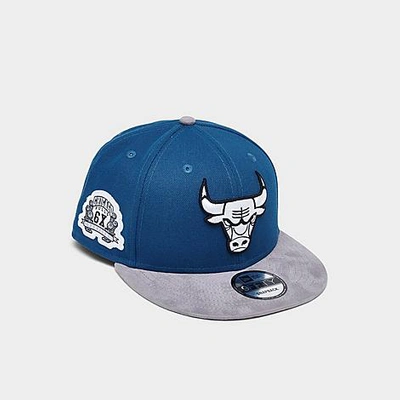 NBA Chicago Bulls New Era 9FIFTY Blue Denim Snapback Cap Hat
