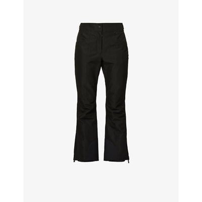 Moncler Straight-leg Mid-rise Shell Ski Trousers In Black | ModeSens