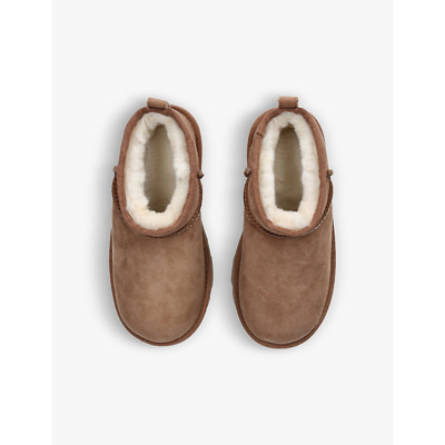 Ugg Classic Ultra Mini Boots In Brown