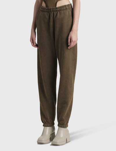 Shop Entire Studios Heavy Sweatpants In Brown