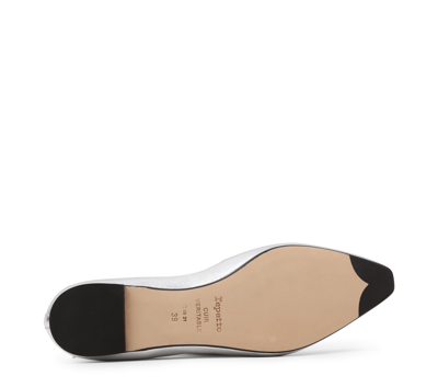 Shop Repetto Tiana Mary Janes In Silver