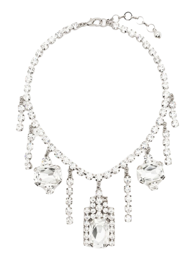 Shop Alessandra Rich Women's Necklace And Pendants -  - In Silver