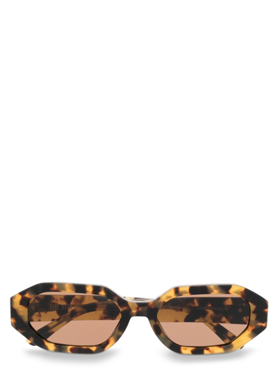 Shop Attico Women's Sunglasses - The  - In Brown Synthetic Fibers
