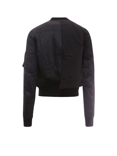 Shop Drkshdw Zip-up Bomber Jacket In Black