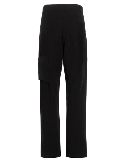Shop A-cold-wall* Mid-rise Circuit Cargo Pants In Black