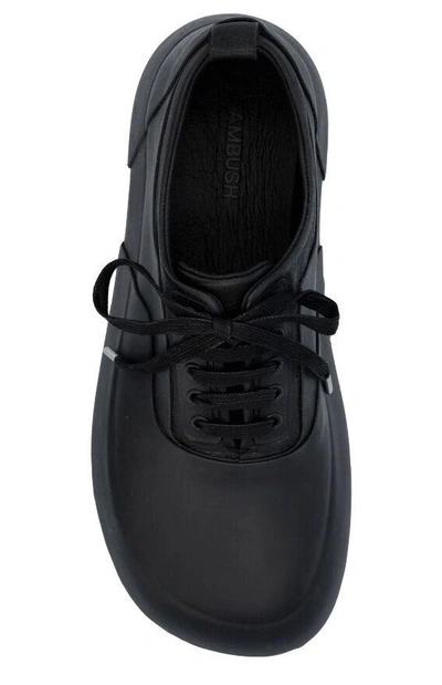 Shop Ambush Lace-up Low Top Sneakers In Black