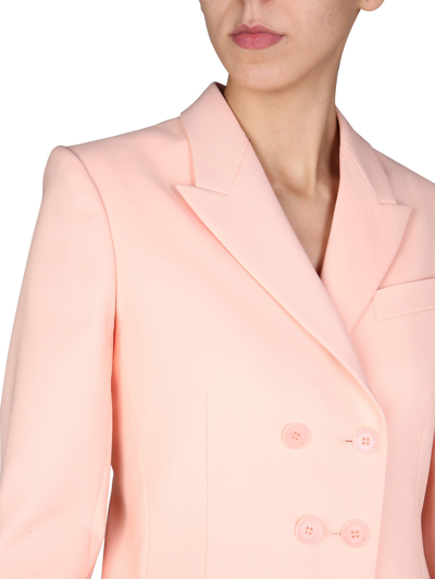 Shop Stella Mccartney Double-breasted Jacket In Pink