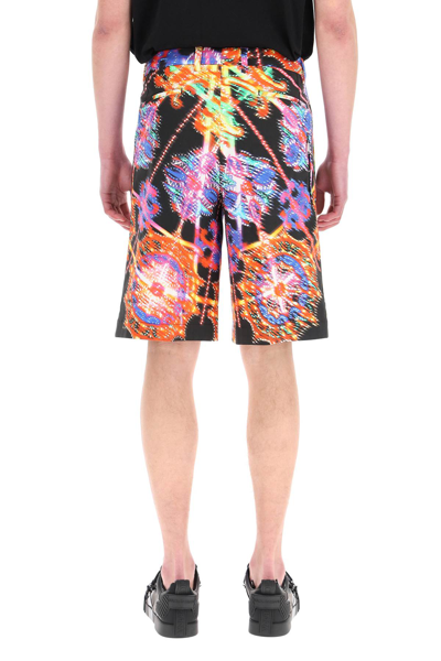 Shop Dolce & Gabbana Illumination Print Shorts In Multicolor