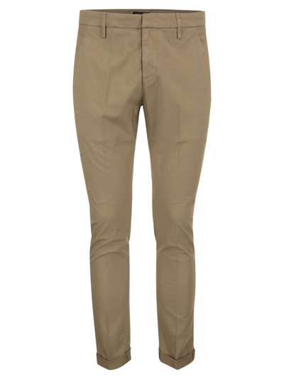 Shop Dondup Gaubert - Slim-fit Trousers In Grey