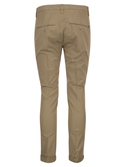 Shop Dondup Gaubert - Slim-fit Trousers In Grey