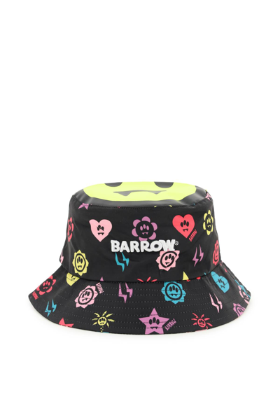 Shop Barrow Printed Nylon Bucket Hat In Black