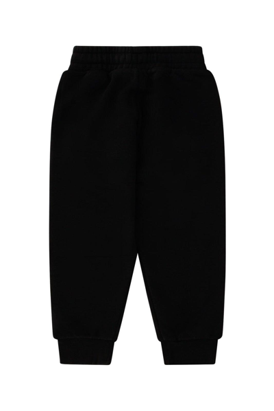 Shop Marcelo Burlon County Of Milan Logo Embroidered Track Pants In Black