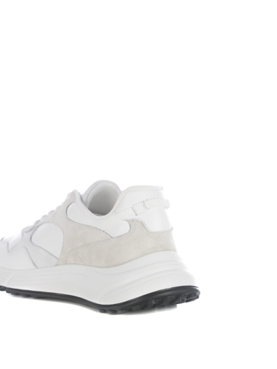Shop Hogan Sneakers  Hyperlight In Suede In Bianco