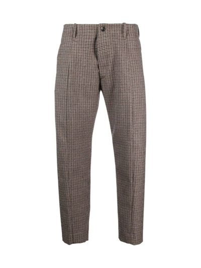Shop Nine In The Morning Kent Carrot Fit Trouser In Bisquit
