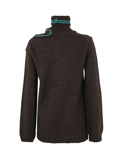 Y/project Sweater In Brown