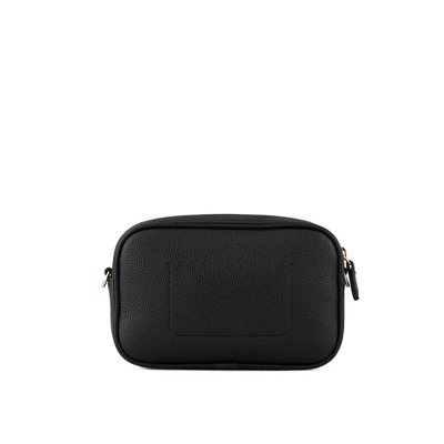 Shop Emporio Armani Black Camera Bag In Nero