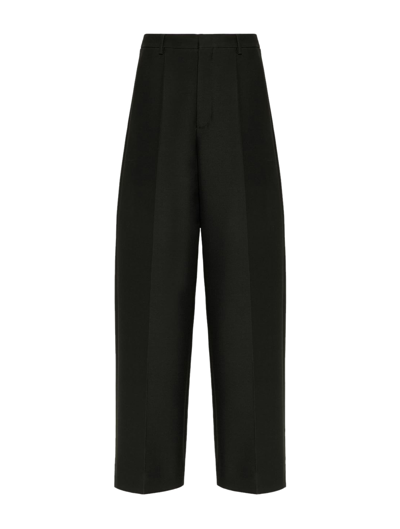 Shop Valentino Pant Formalwear Crepe Couture In No Black