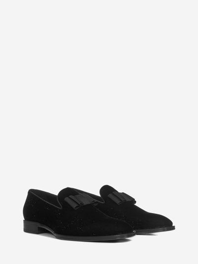 Shop Dsquared2 Ubaldo Loafers In Black