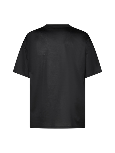 Shop Low Brand T-shirt In Jet Black