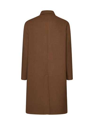 Shop Hevo Coat In Brown