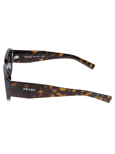 Shop Prada Square Frame Sunglasses In N/a