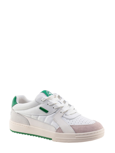 Shop Palm Angels Sneakers In White