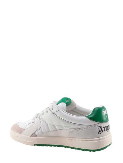 Shop Palm Angels Sneakers In White