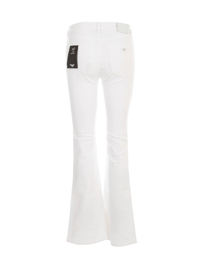 希望者のみラッピング無料】 【ARMANI JEANS】WHITE FLARE JEANS 2137P