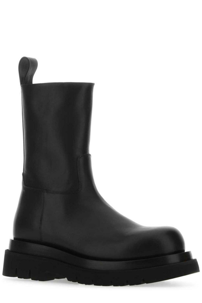 Shop Bottega Veneta Lug Boots In Black