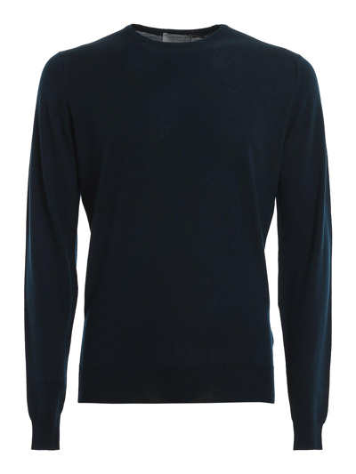 Shop John Smedley Lundy Knitted Jumper In Green