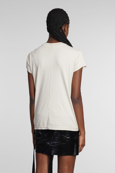 Shop Drkshdw Small Level T T-shirt In Beige Cotton