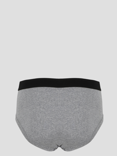 Shop Tom Ford Cotton Briefs In Black