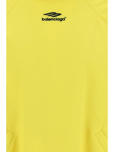 Shop Balenciaga 3b Sports Icon Tracksuit Jacket In Citrus Yellow