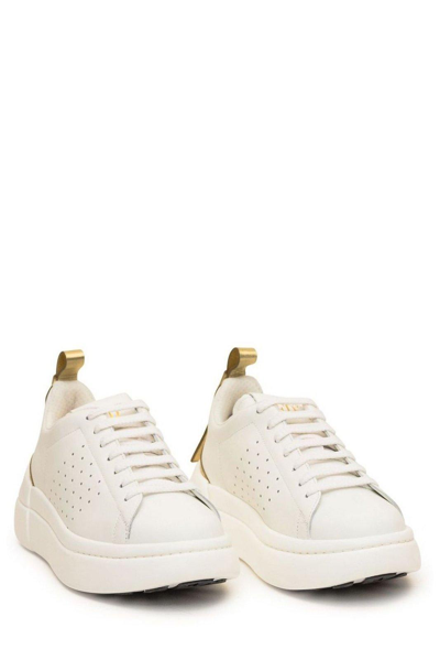 Shop Red Valentino Redvalentino Bowalk Lace-up Sneakers