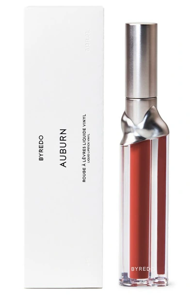 Shop Byredo Liquid Lipstick Vinyl In Auburn