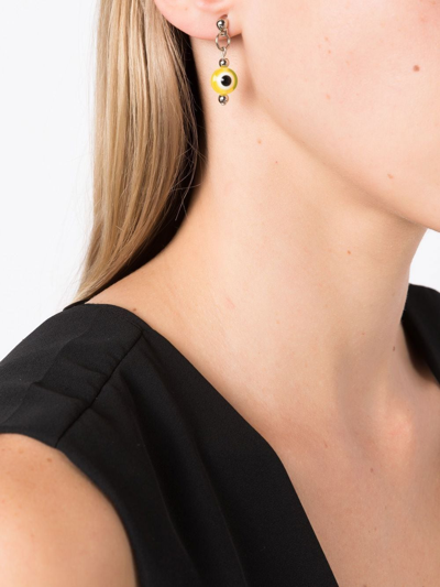 Amir Slama Lucky Charm Necklace In Black
