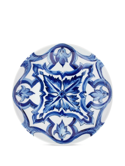 Dolce & Gabbana Set-of-two Soup Bowls In Blue