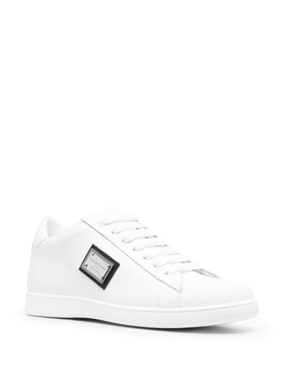 Shop Philipp Plein Plein Tm Low-top Sneakers In Weiss