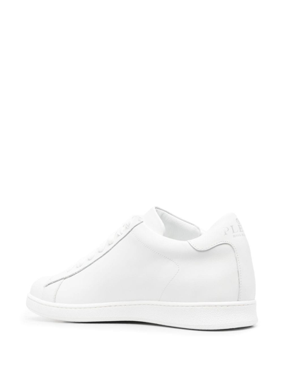 Shop Philipp Plein Plein Tm Low-top Sneakers In Weiss