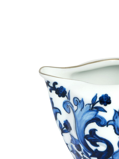 Shop Dolce & Gabbana Porcelain Cream Jug In White