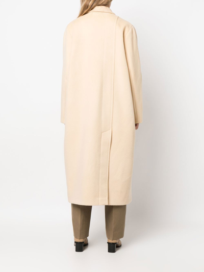 Aeron Haven Double-breasted Wool Coat In Neutrals
